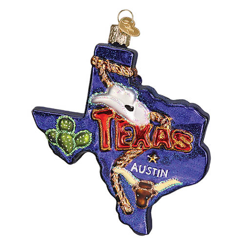 Old World Christmas State Of Texas - No Box Nb2451