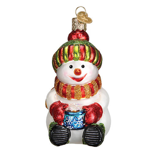 Old World Christmas Snowman With Cocoa - No Box Nb2400