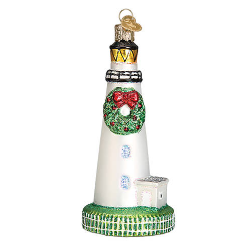 Old World Christmas Ocracoke Lighthouse - No Box Nb2390
