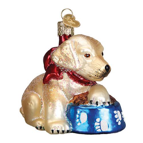 Old World Christmas Labrador Pup - No Box Nb2378