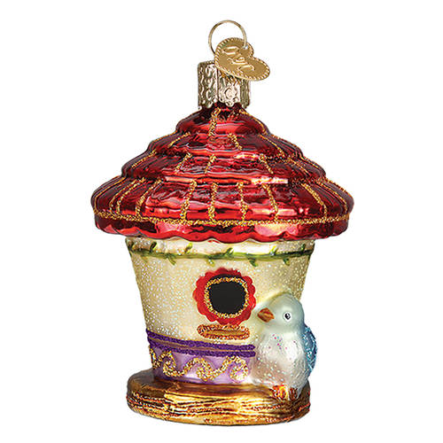 Old World Christmas Charming Birdhouse - No Box Nb2375
