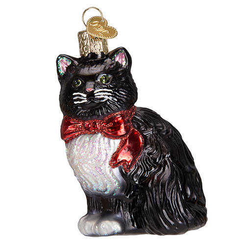 Old World Christmas Tuxedo Kitty - No Box Nb2370