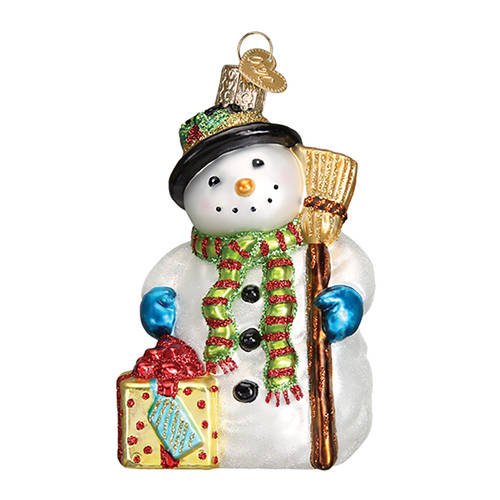 Old World Christmas Gleeful Snowman - No Box Nb2239