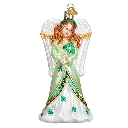 Old World Christmas Irish Angel - No Box Nb2196