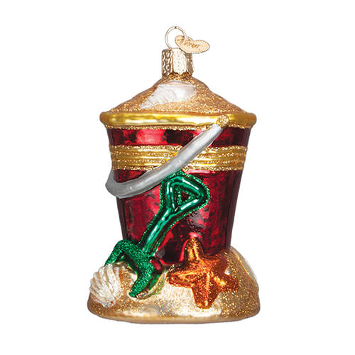 Old World Christmas Beach Bucket - No Box Nb2165