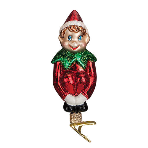 Old World Christmas Christmas Pixie W/Clip - No Box Nb2093