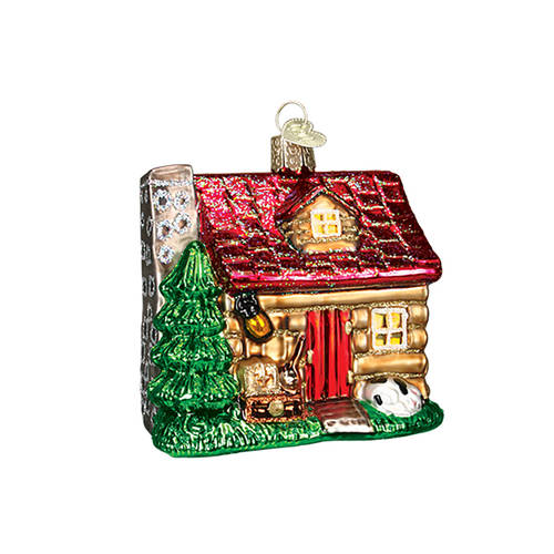Old World Christmas Lake Cabin - No Box