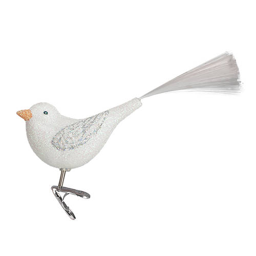 Old World Christmas Sparkling Snowbird - No Box Nb2030