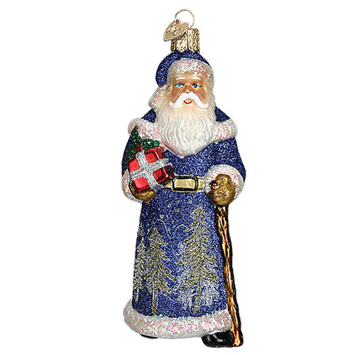 Old World Christmas Glistening Midnight Father Frost - No Box Nb1997