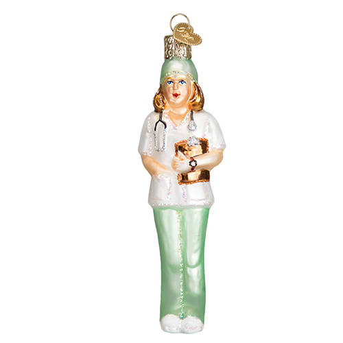 Old World Christmas Nurse - No Box Nb1919