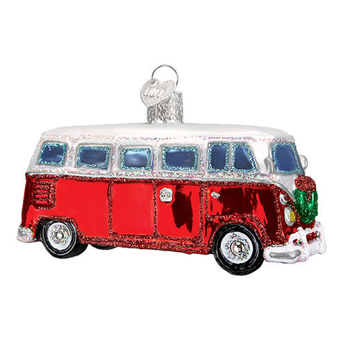 Old World Christmas Camper Van - Bus - No Box Nb1799