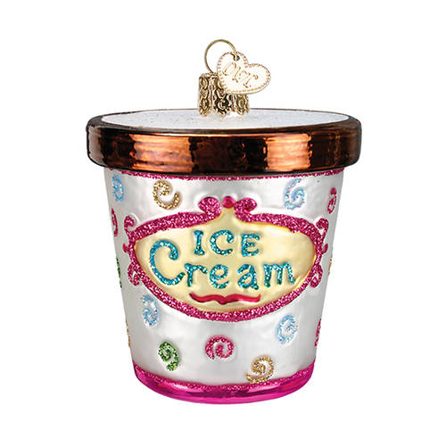 Old World Christmas Ice Cream Carton - No Box Nb1761