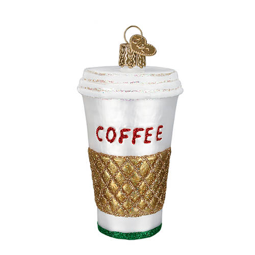 Old World Christmas Coffee To Go - No Box Nb1755