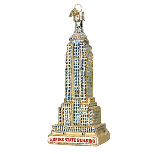 Old World Christmas Empire State Building - No Box Nb1734