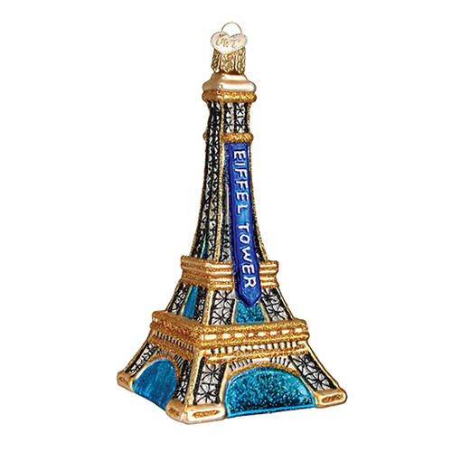 Old World Christmas Eiffel Tower - No Box Nb1498