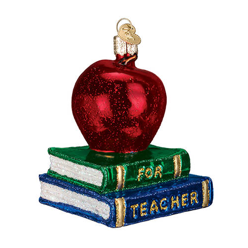 Old World Christmas Teacher's Apple - No Box Nb1494
