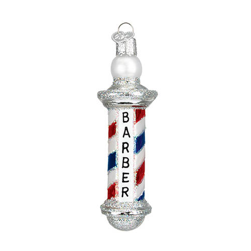 Old World Christmas Barber Pole - No Box Nb1492
