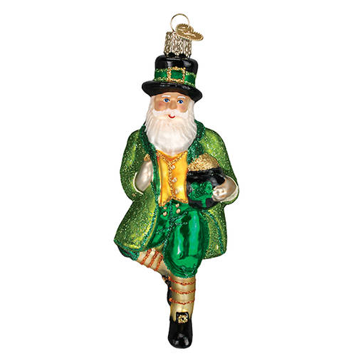 Old World Christmas Irish Santa - No Box Nb1457