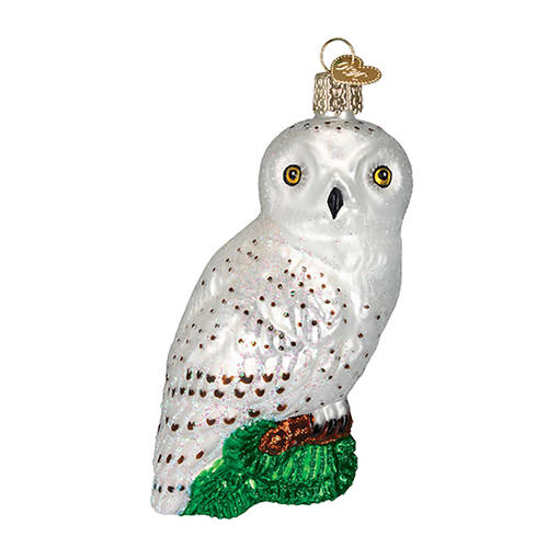 Old World Christmas Great White Owl - No Box Nb1413