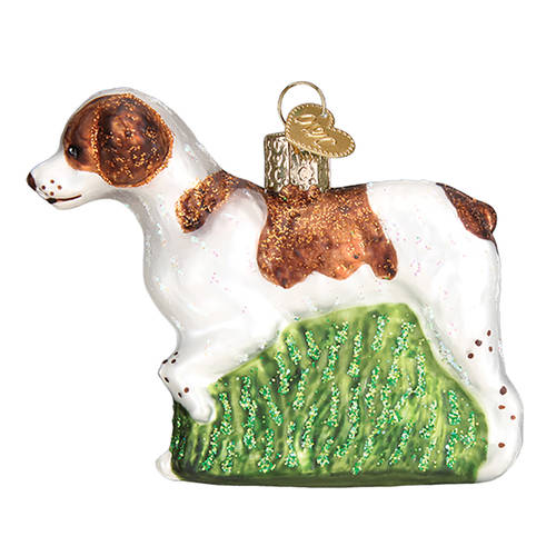 Old World Christmas Brittany Spaniel - Nb1388, No Box