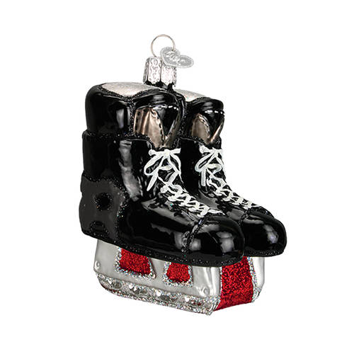Old World Christmas Hockey Skates - No Box Nb1328