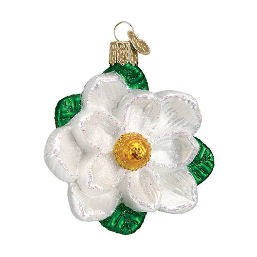 Old World Christmas Magnolia-White - No Box Nb1289