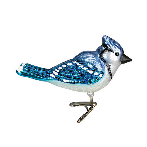 Old World Christmas Bright Blue Jay - No Box Nb1223
