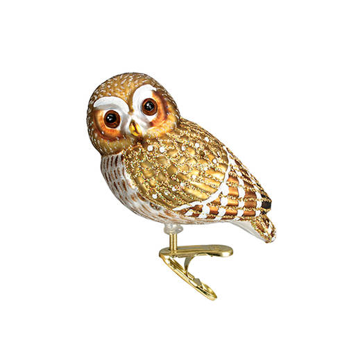 Old World Christmas Pygmy Owl - No Box Nb1215
