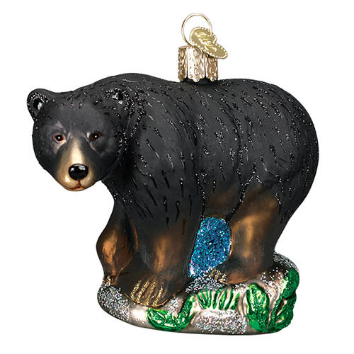 Old World Christmas Black Bear - No Box Nb1180