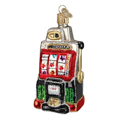 Old World Christmas Slot Machine - Nb1050, No Box