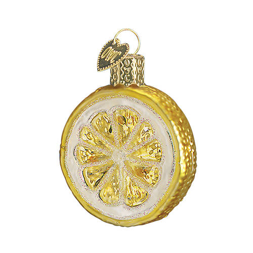 Old World Christmas Lemon Slice - No Box