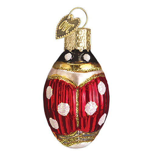 Old World Christmas Lucky Ladybug - No Box