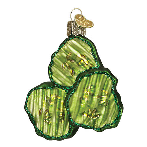 Old World Christmas Pickle Chips - No Box Nb2099