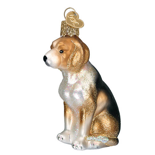 Old World Christmas Beagle - 1390, No Box