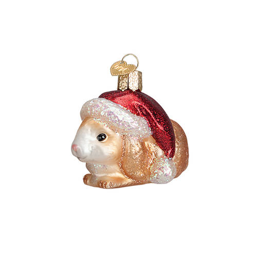 Old World Christmas Christmas Bunny - Laying - No Box Nb2207