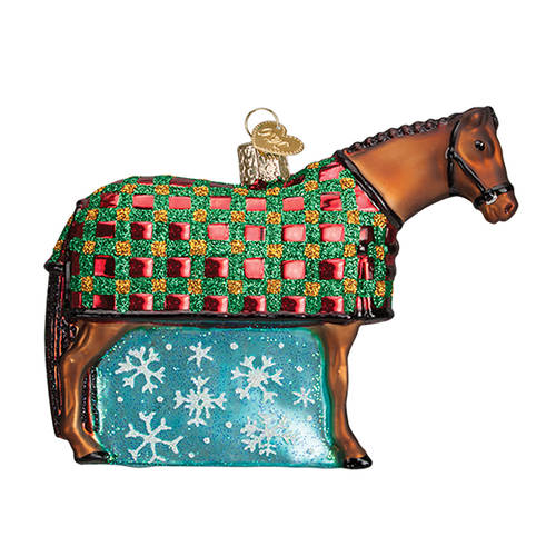 Old World Christmas Snowflake Horse - No Box Nb2202