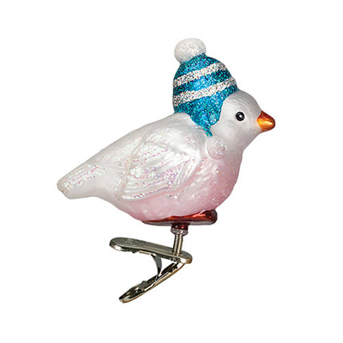 Old World Christmas Snowbird Blue Hat - No Box Nb2080