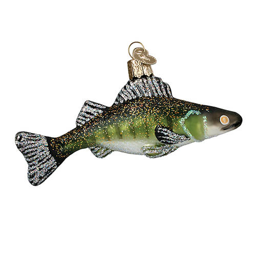Old World Christmas Walleye Fish - No Box Nb1522