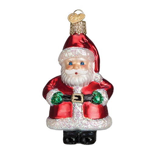 Old World Christmas Short Stuff Santa - No Box Nb2143
