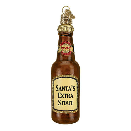 Wine, Spirits & More Beer Bottle - Santas Stout - No Box