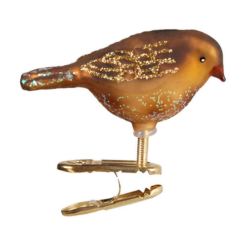 Old World Christmas Miniature Finch - Nb839, No Box