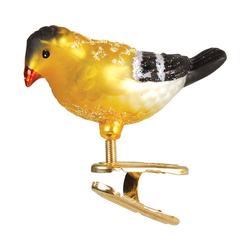 Old World Christmas Miniature Goldfinch - Nb835, No Box