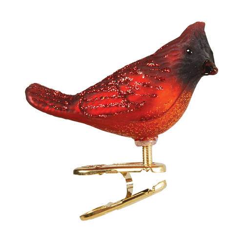 Old World Christmas Miniature Cardinal - Nb83434, No Box