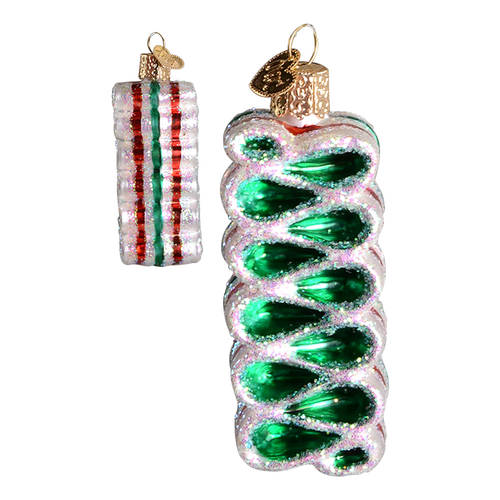 Food and Drink Ribbon Candy-White Red Green - No Box