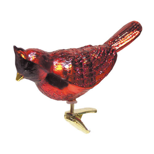Old World Christmas Northern Cardinal-Glossy - No Box Nb1898
