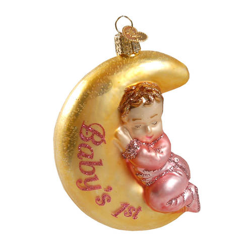 Old World Christmas Dreamtime Girl - Baby's 1st - No Box Nb1701
