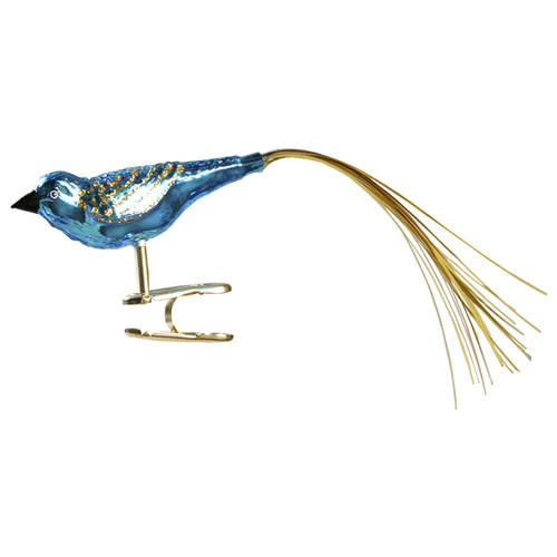 Birds - Clip-On Lovebird-Blue Clip On - No Box