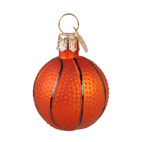Old World Christmas Mini Basketball - Nb1043, No Box