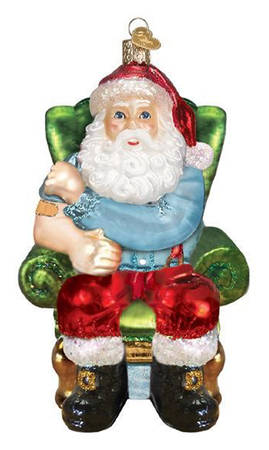 Old World Christmas Santa Vaccinated  - No Box Nb3272