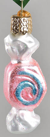 Old World Christmas Salt Water Taffy-Pink & Blue - No Box Nb3214